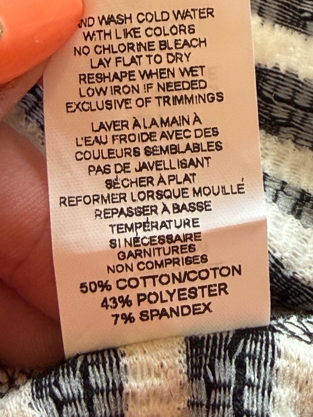 Antistar Black Cream Striped Ribbed Knit Mock Neck Dress Sleeveless S NWT - Picture 8 of 9